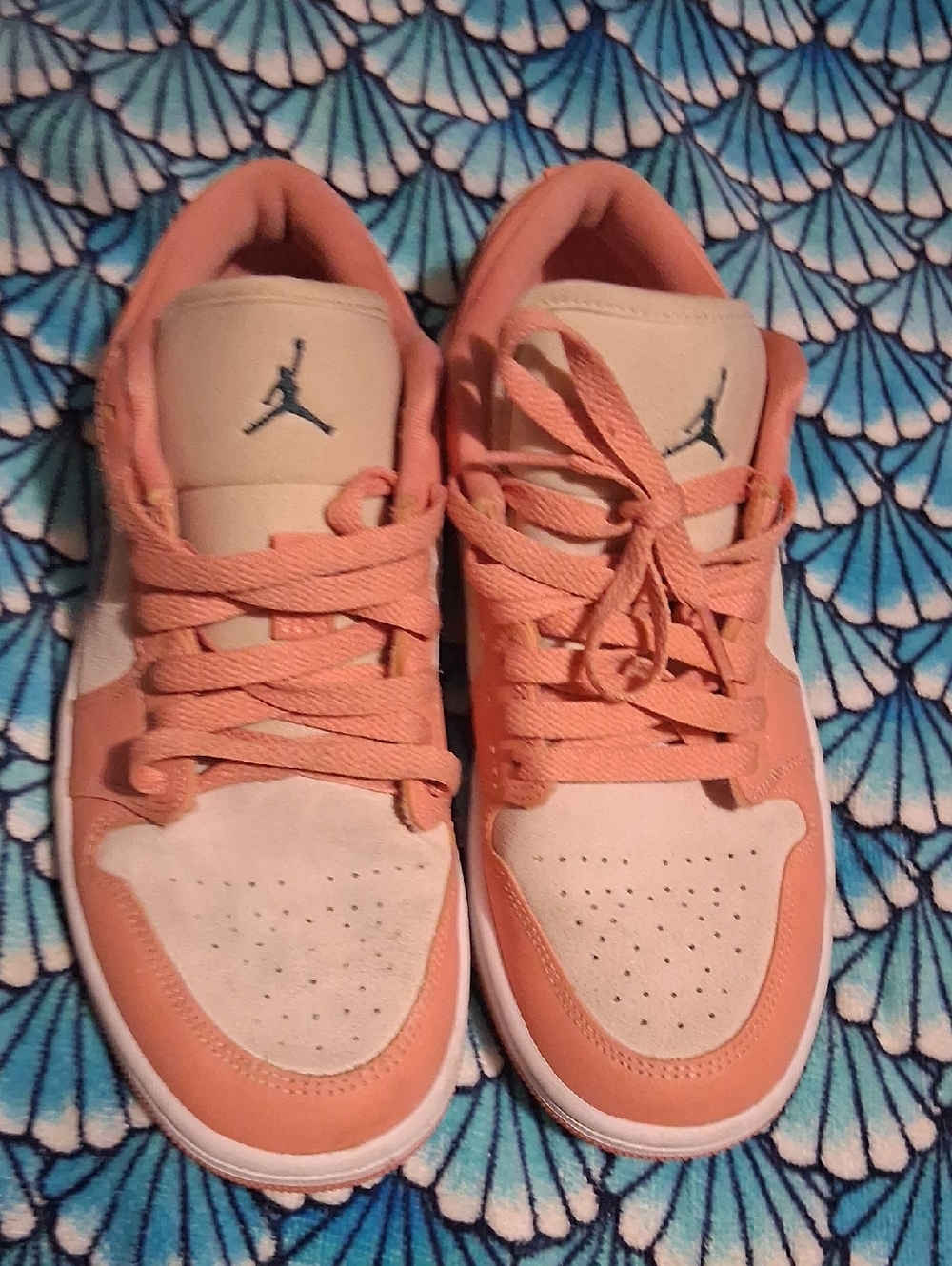Nike Women’s Peach and Cream Air Jordan Sneakers DC0774-800